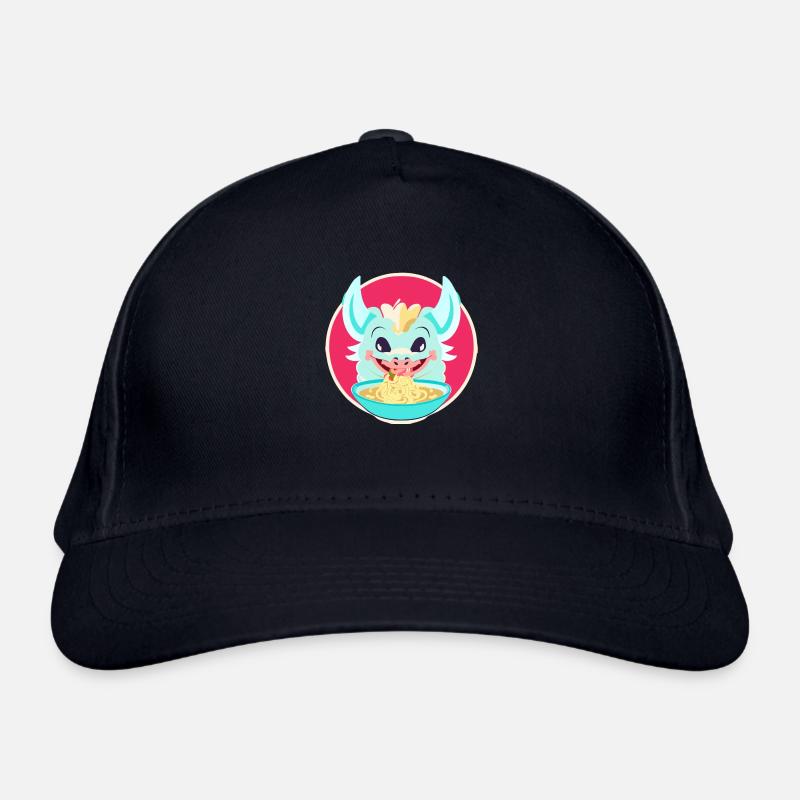 Drache - Bio-Baseballkappe - Navy