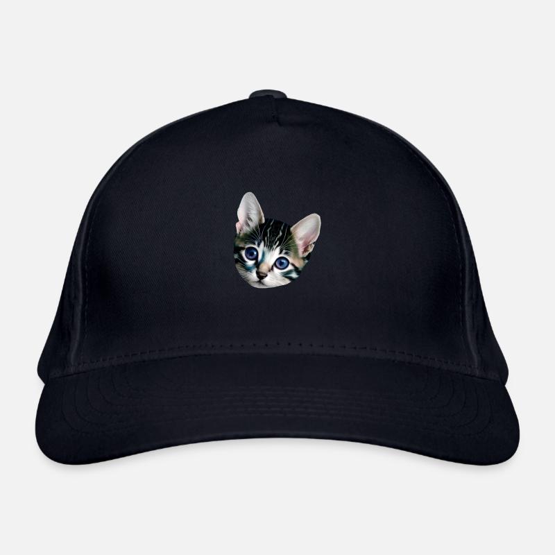 kitten Organic Baseball Cap