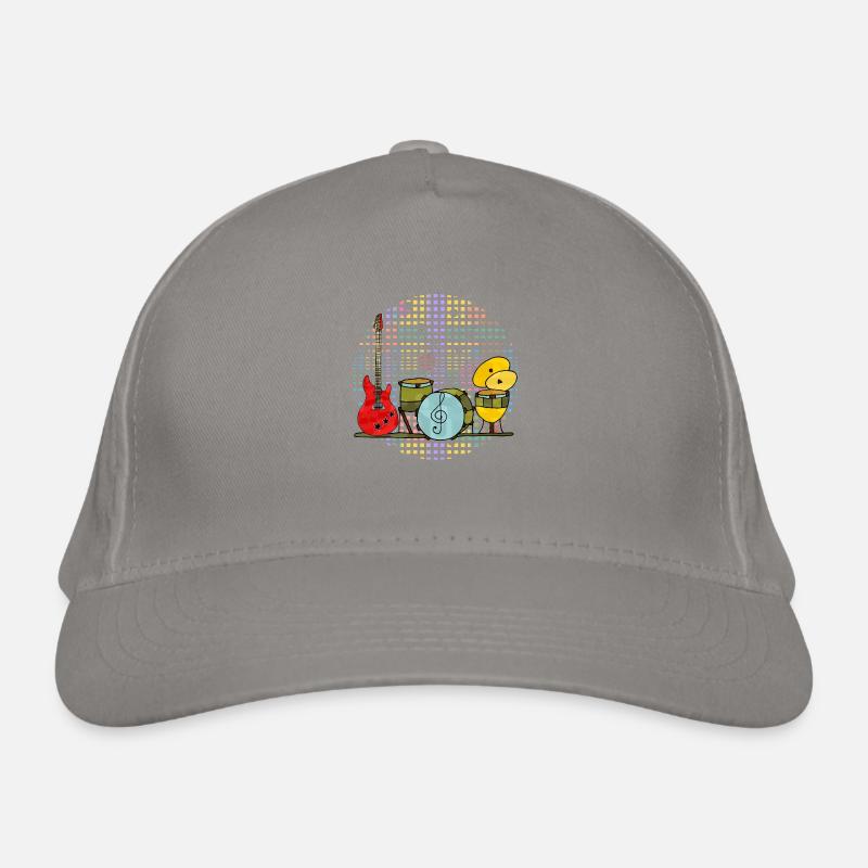 Musical instruments Organic Baseball Cap