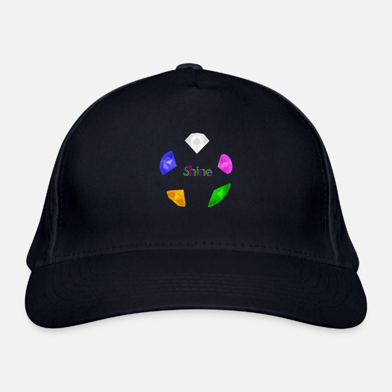 Cercle de pierre précieuse, Shine Casquette classique bio