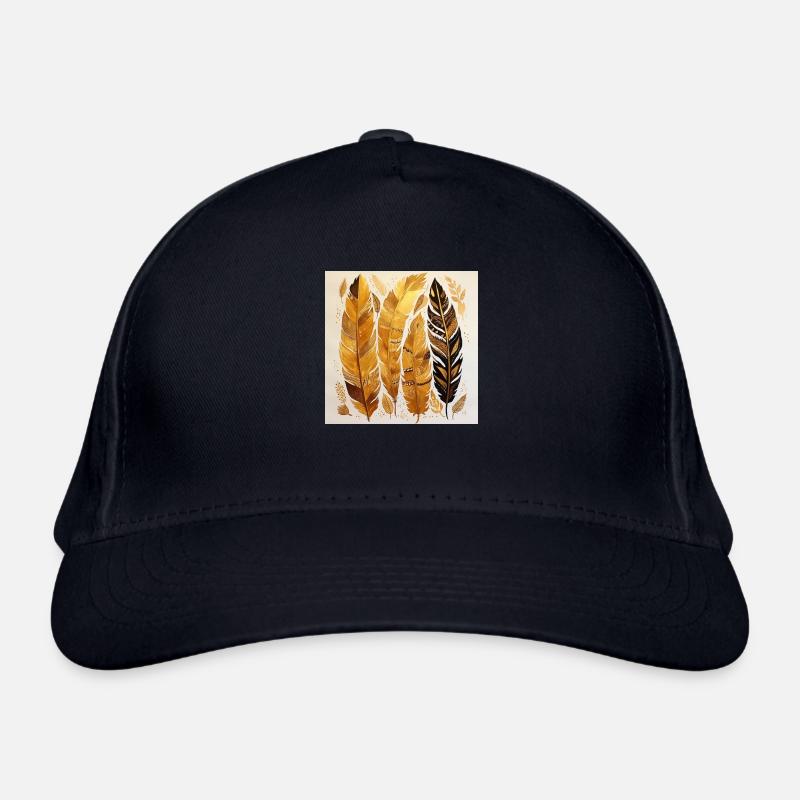 Boho Federn Bio-Baseballkappe