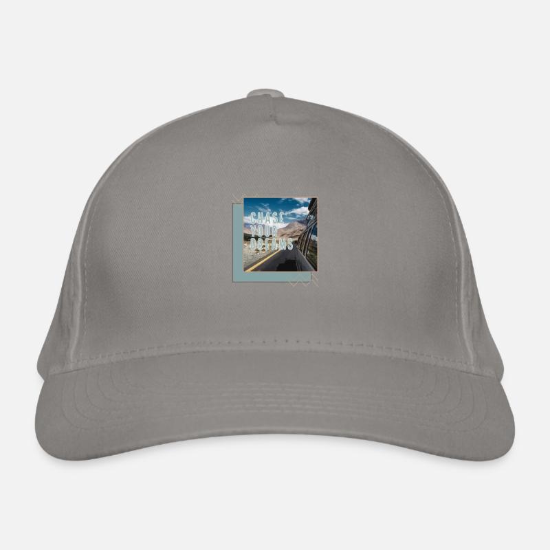 Chase your dreams Organic Baseball Cap
