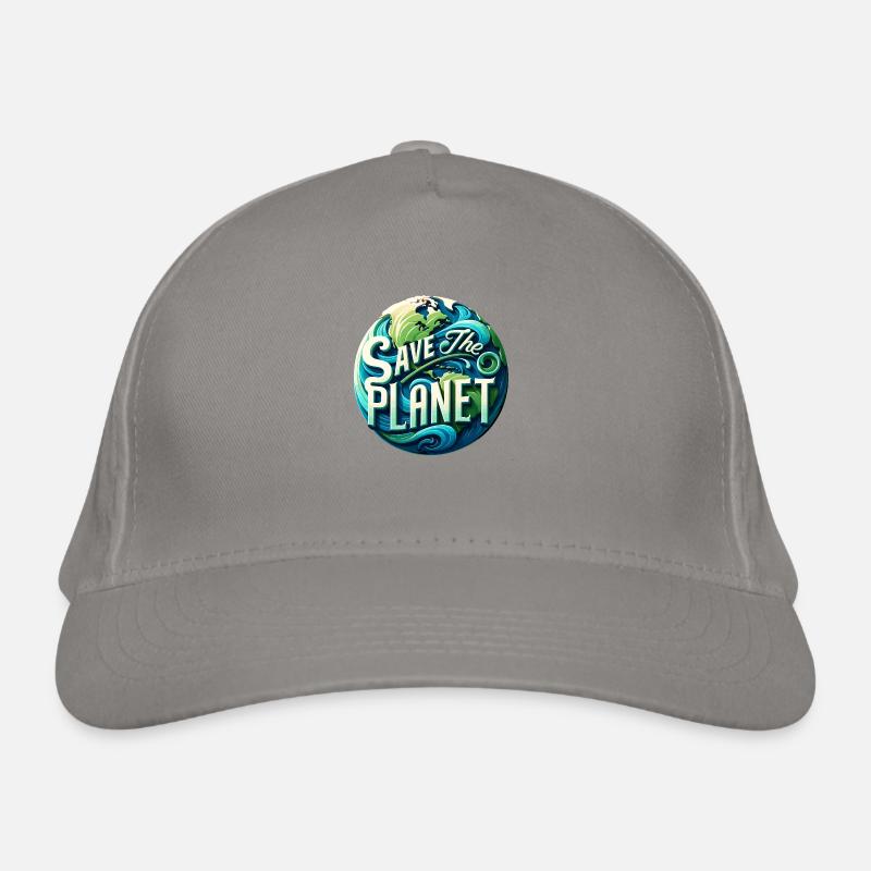 Save the planet Bio-Baseballkappe