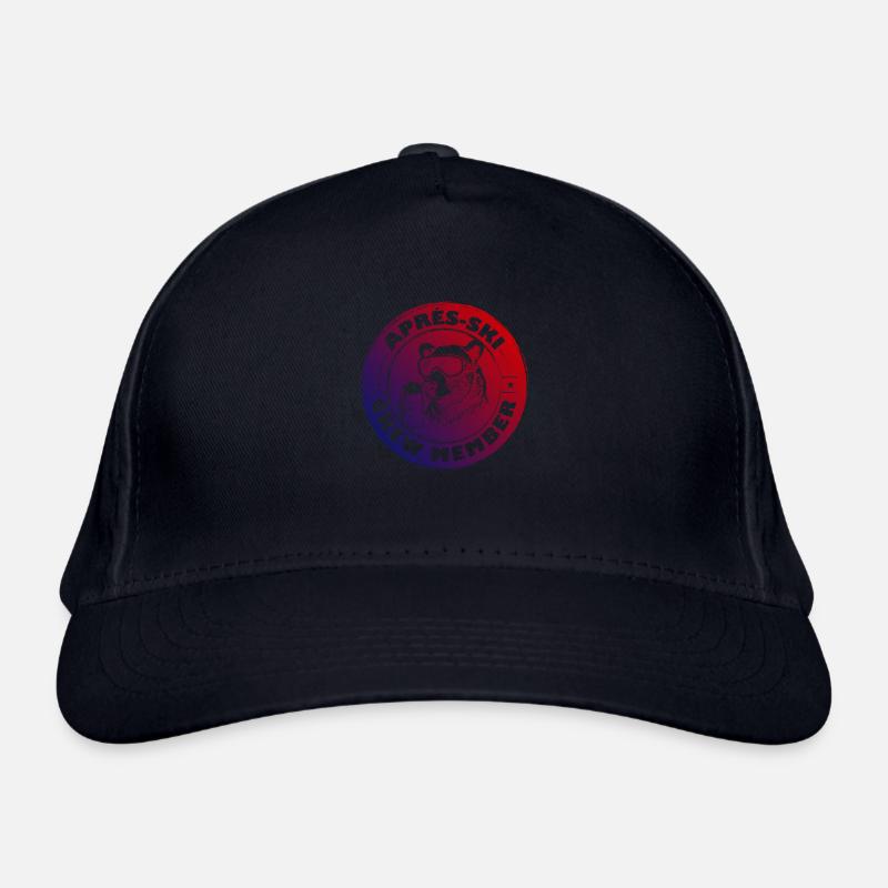 Équipe d’après-ski Bear disant coloré Casquette classique bio