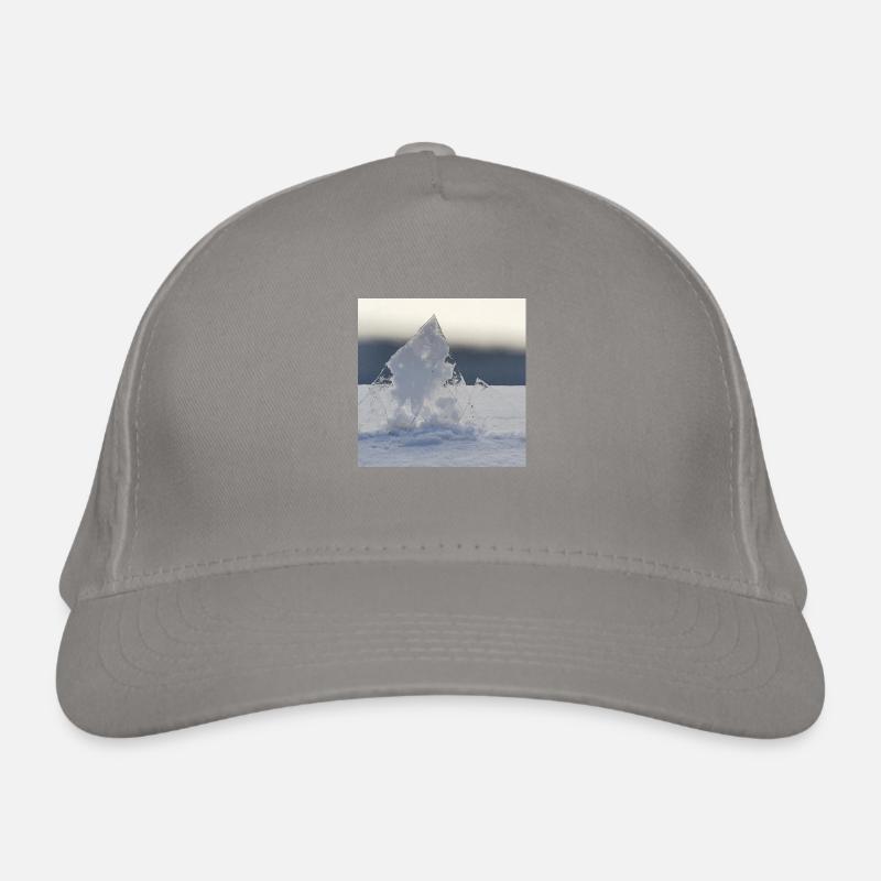 Montagne sur glace Casquette classique bio