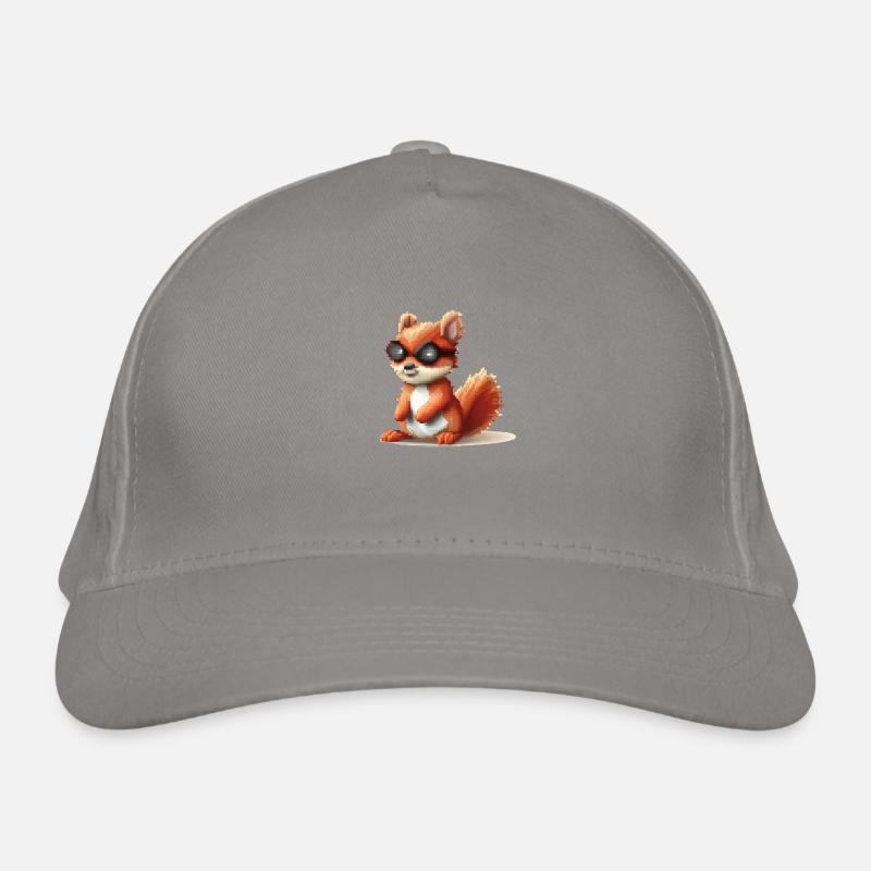 Pixou the Squirrel Organic Baseball Cap