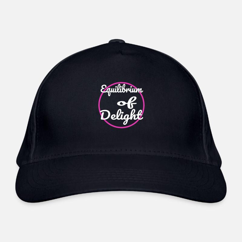 Équilibre de la vie Harmonie et équilibre Joie pure et impressionnante Casquette classique bio