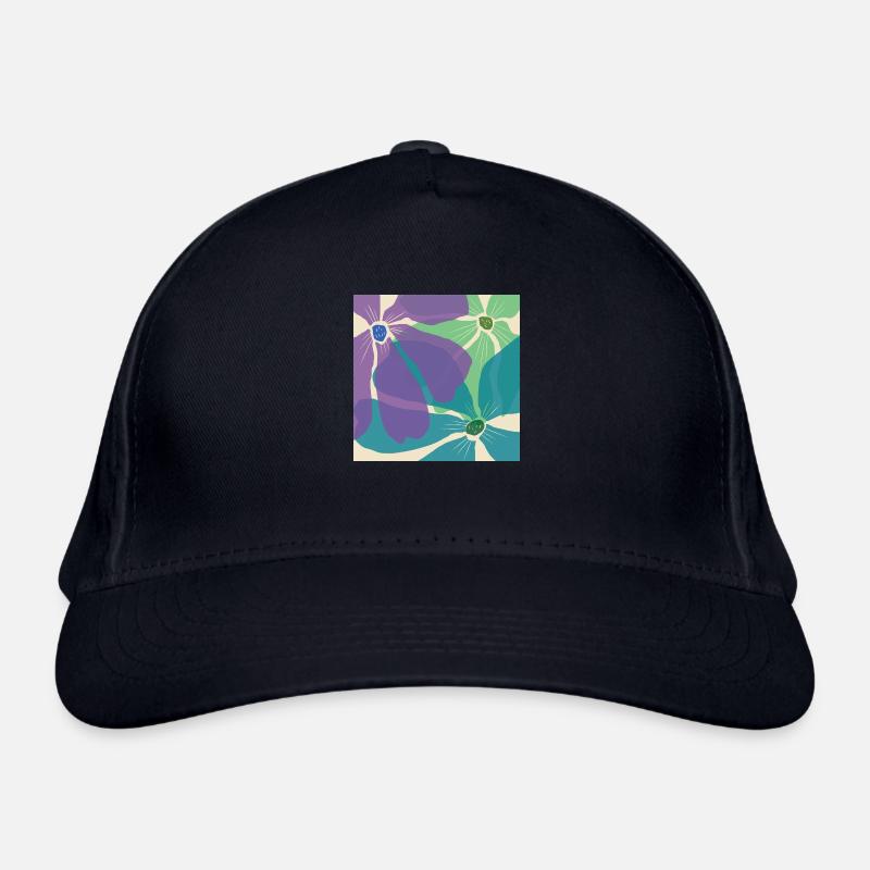 Motif de fleurs Casquette classique bio