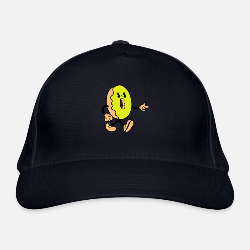 Donut Bande Dessinée Drôle Casquette classique bio