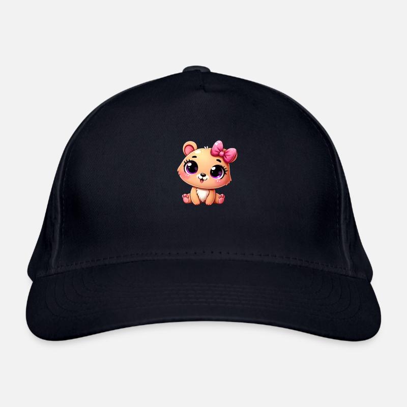 Ours à arc mignon - Adorable et ludique Casquette classique bio
