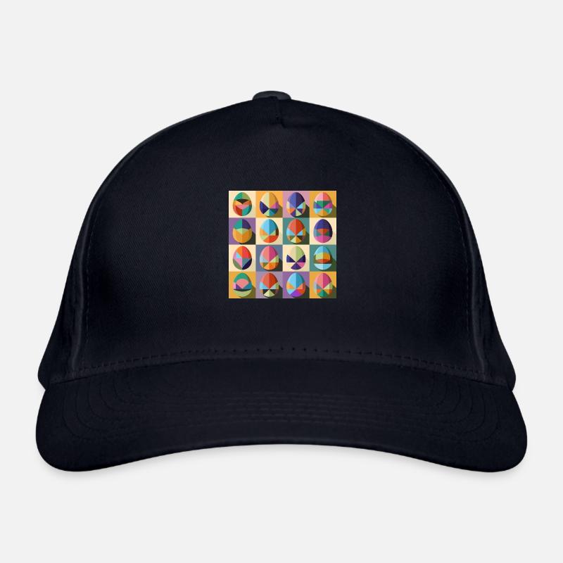 Easter Eggs Design No.11 Organic Baseball Cap
