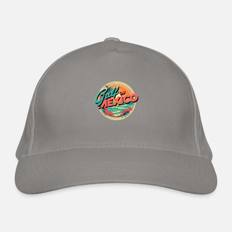 Golfe du Mexique Coucher de soleil Casquette classique bio