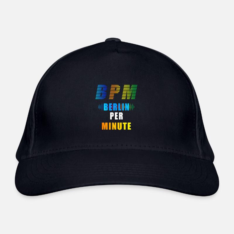 EDM BPM Berlin Per Minute Organic Baseball Cap