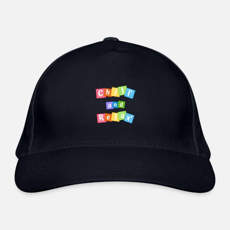 chill and relax Bio-Baseballkappe