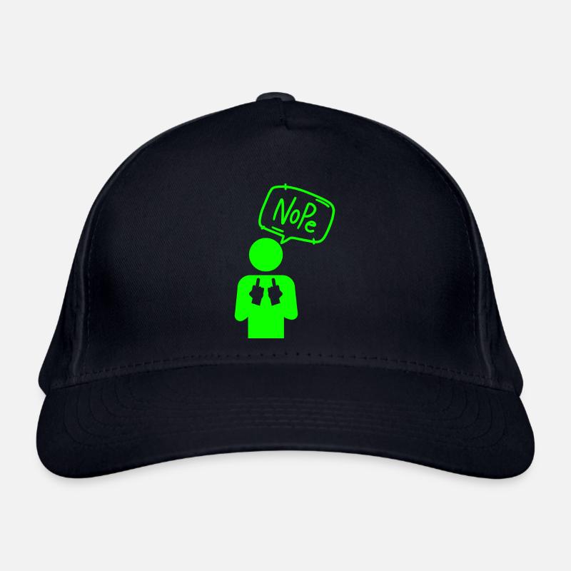 Nope Bio-Baseballkappe