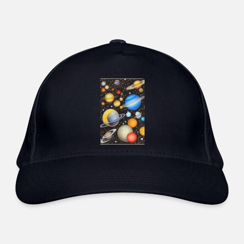 Space and planets Organic Baseball Cap
