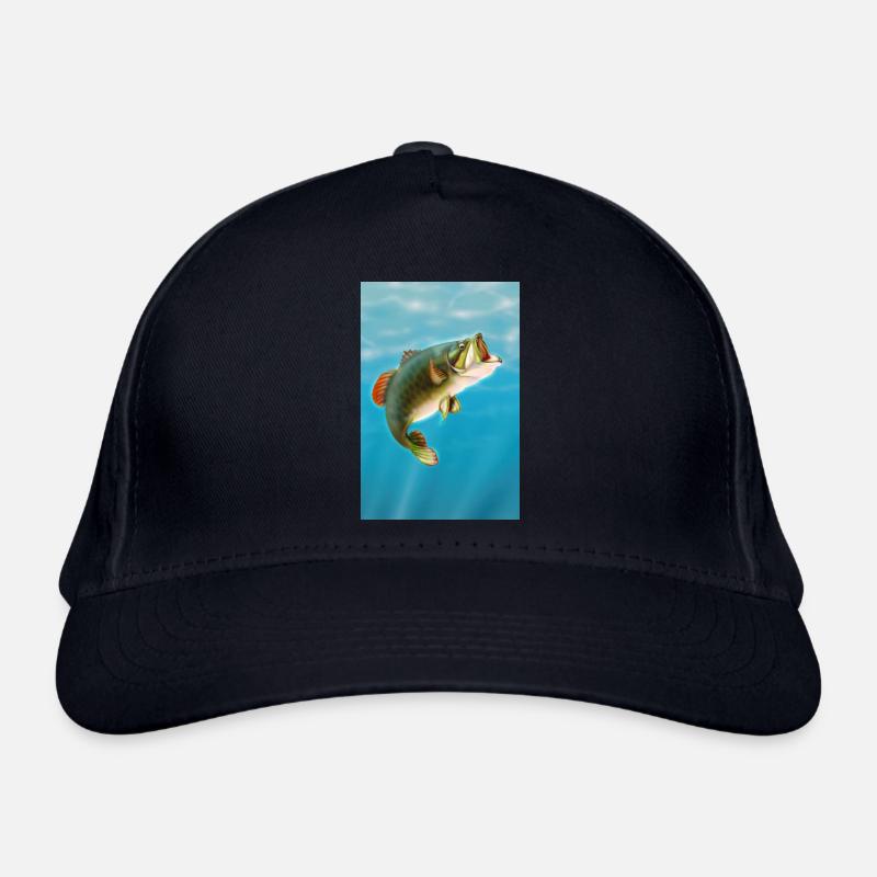 Koi Carp Organic Baseball Cap