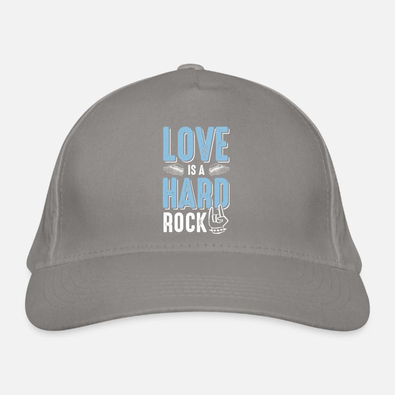 Aimez le hard rock Casquette classique bio