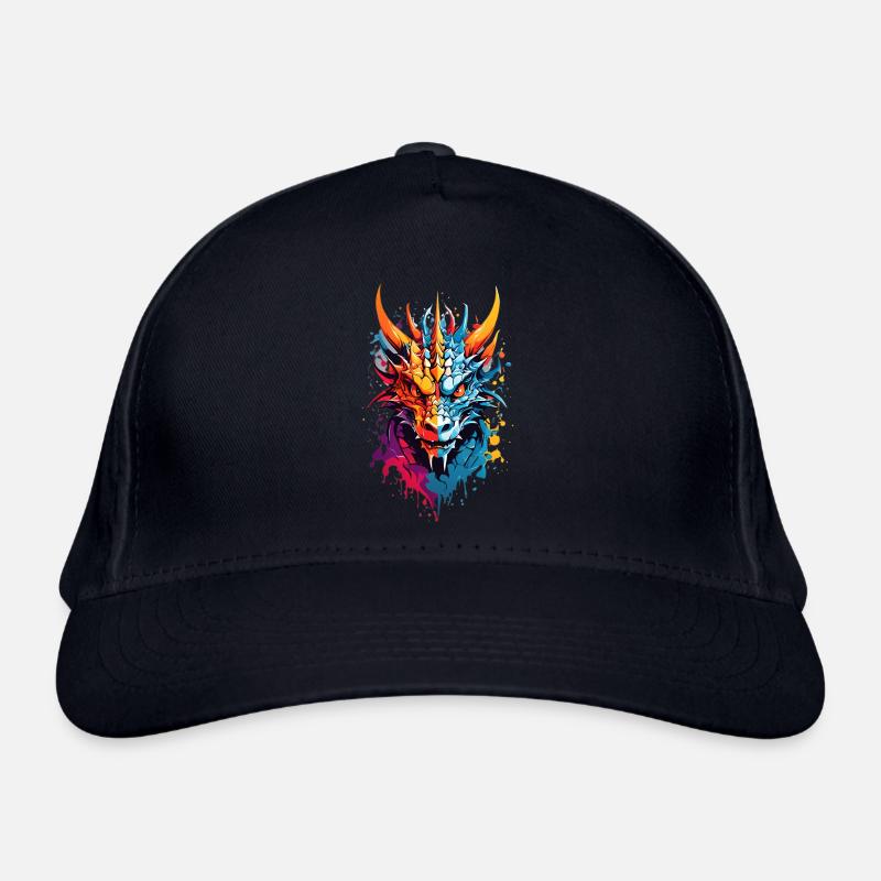 Cool Dragon Organic Baseball Cap