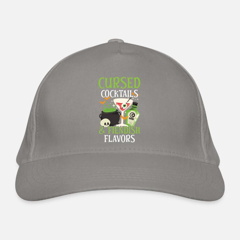 Cursed cocktails & devilish flavors Organic Baseball Cap
