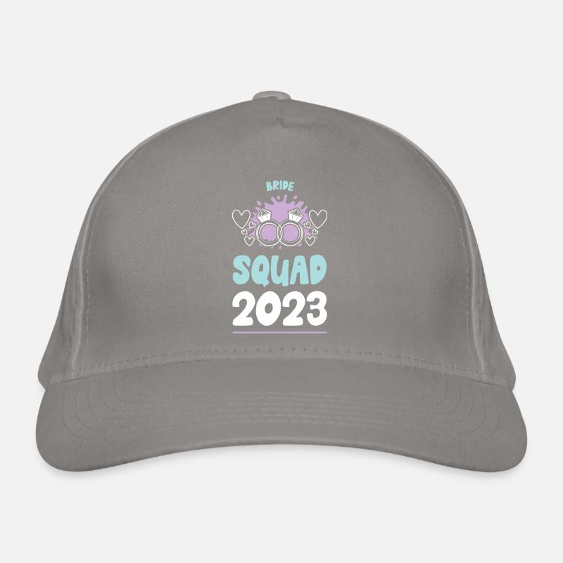 Bride Squad 2023 Team Bio-Baseballkappe