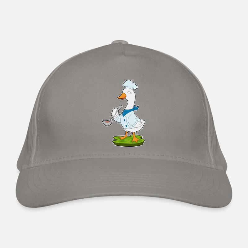 Duck Cooking Spoon Organic Baseball Cap