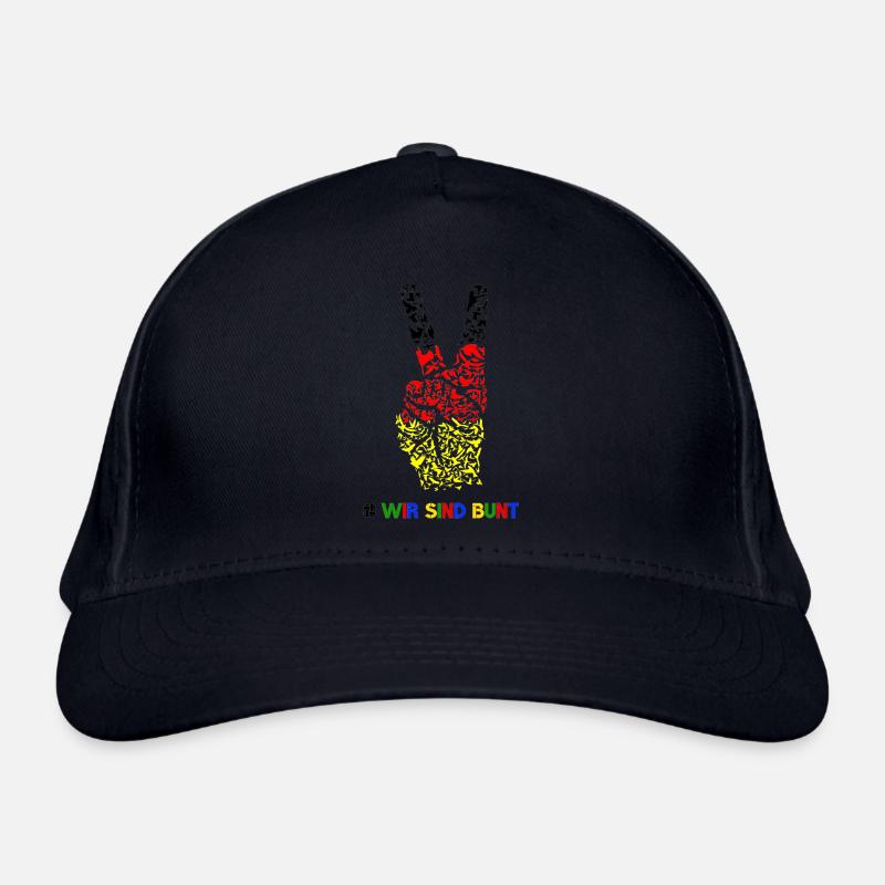 We are colorful Organic Baseball Cap