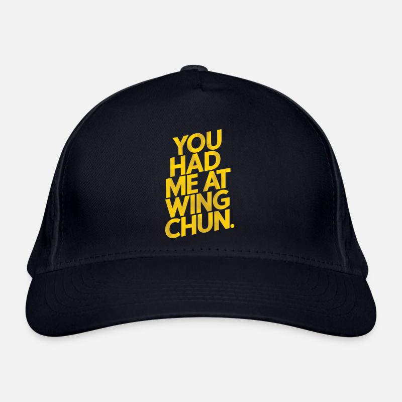 Wing Chun Kampfsport Geschenk Bio-Baseballkappe
