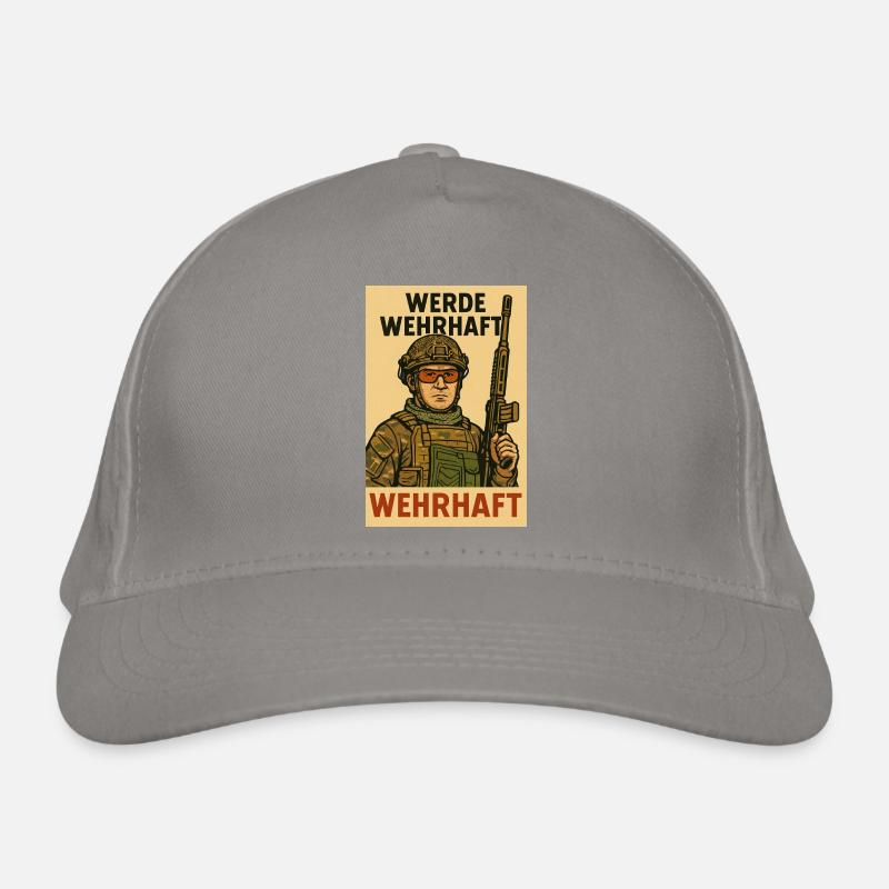 Wehrhaft Bio-Baseballkappe