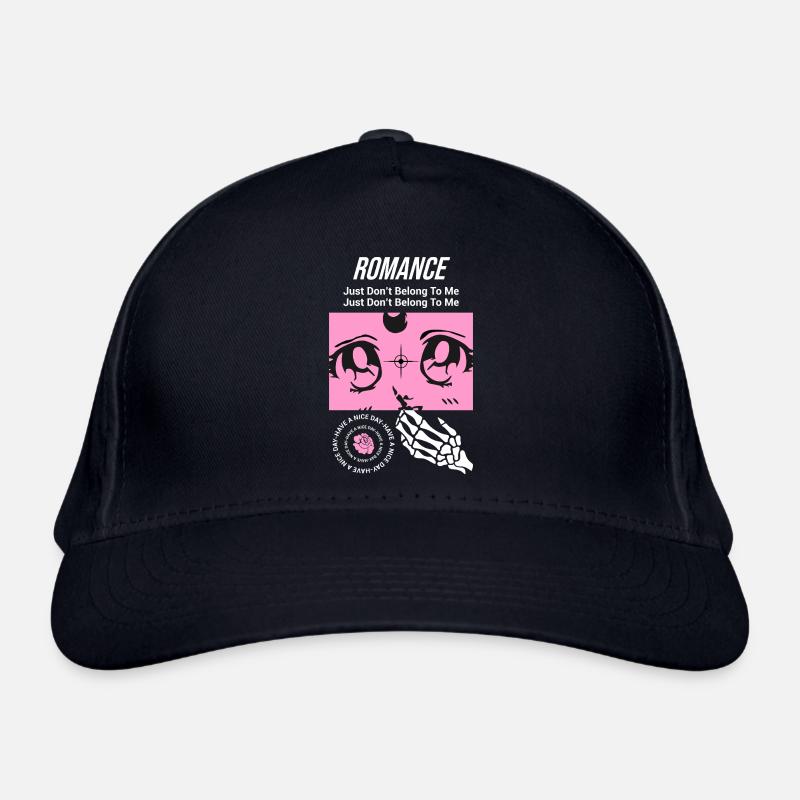 Romance - ne m’appartient tout simplement pas - Casquette classique bio - marine