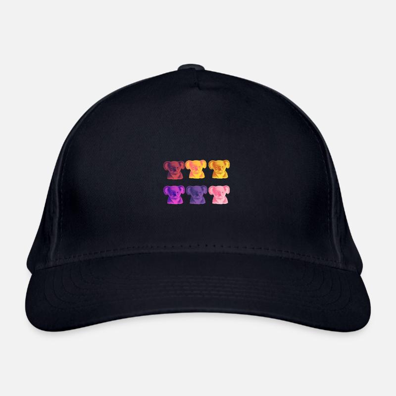 Koala Pop Art Idée cadeau Mignon Mignon Casquette classique bio