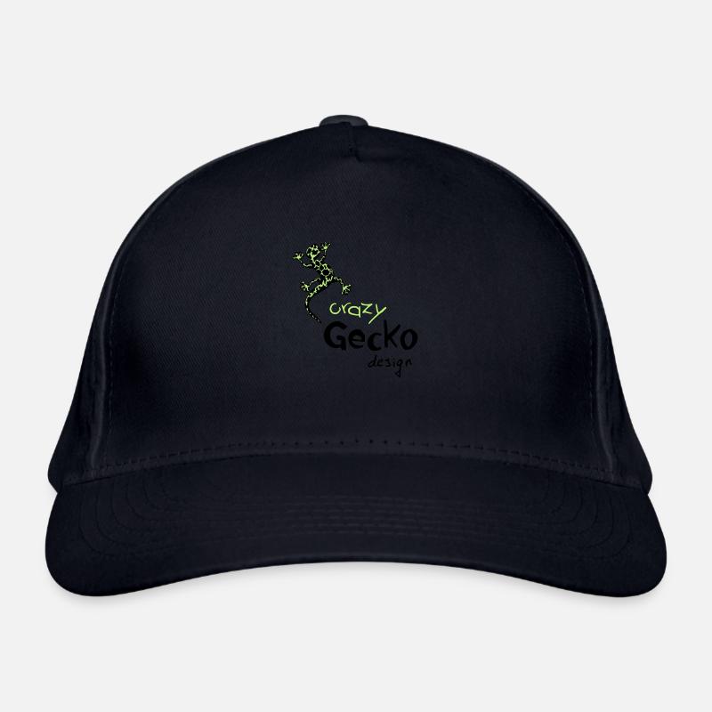 Illustration de gecko cool Casquette classique bio