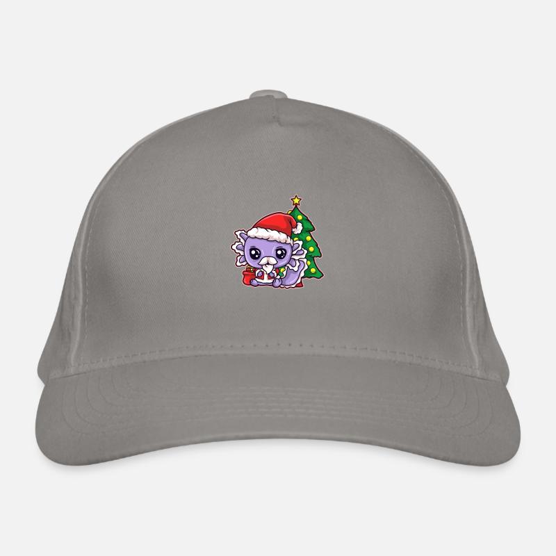 AXOLOTL CHRISTMAS DESIGN 3 Bio-Baseballkappe