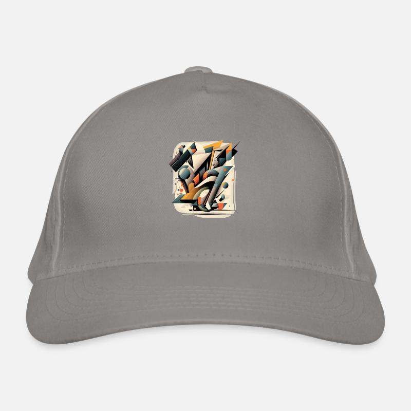 Abstract geometry Organic Baseball Cap