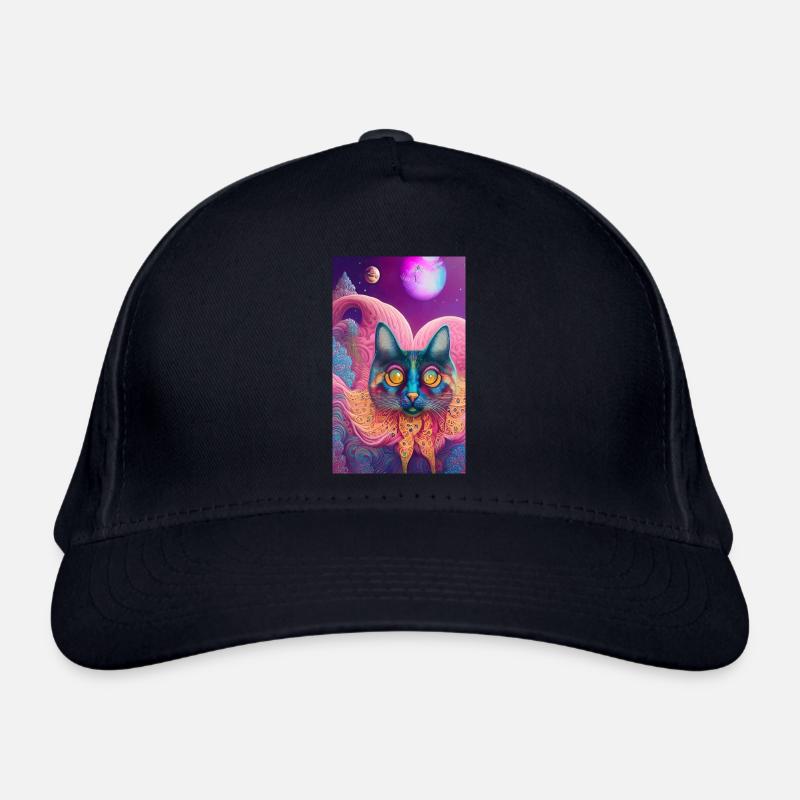 Astral Katze - Bio-Baseballkappe - Navy