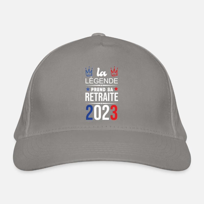 La Légende Prend Sa Retraite 2023 Casquette classique bio