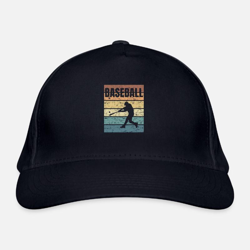 Baseball Baseball Bat Homerun Pitcher Catcher Organic Baseball Cap