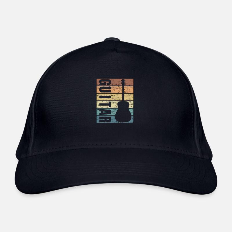 Guitariste Guitariste Music Crunge Band Casquette classique bio