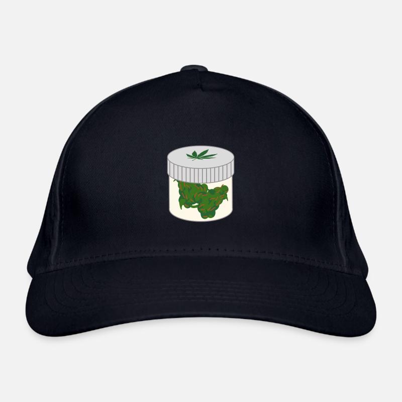 Canette de cannabis Casquette classique bio