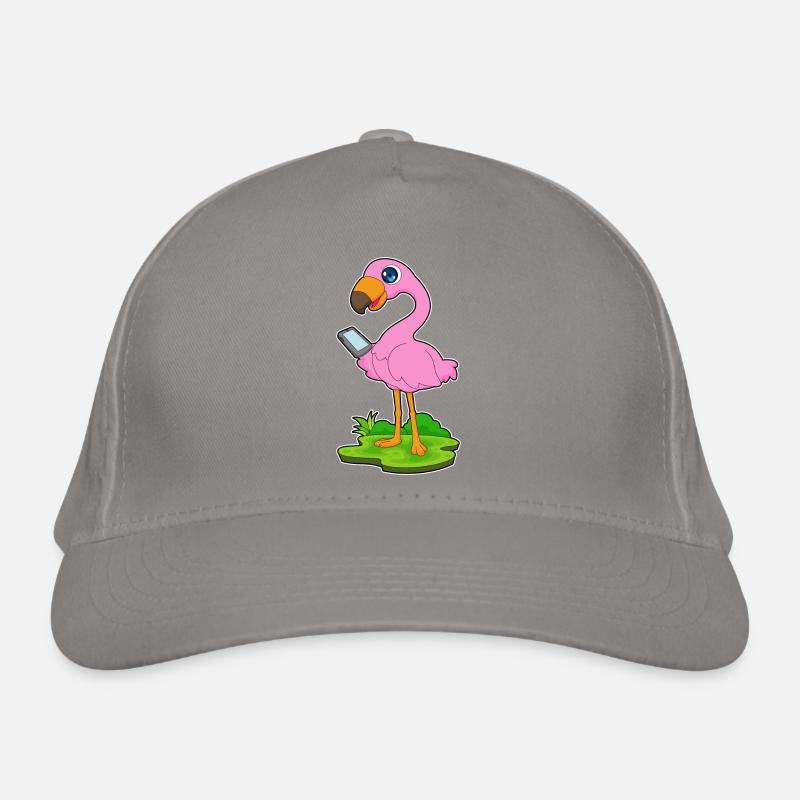 Flamingo Handy Bio-Baseballkappe