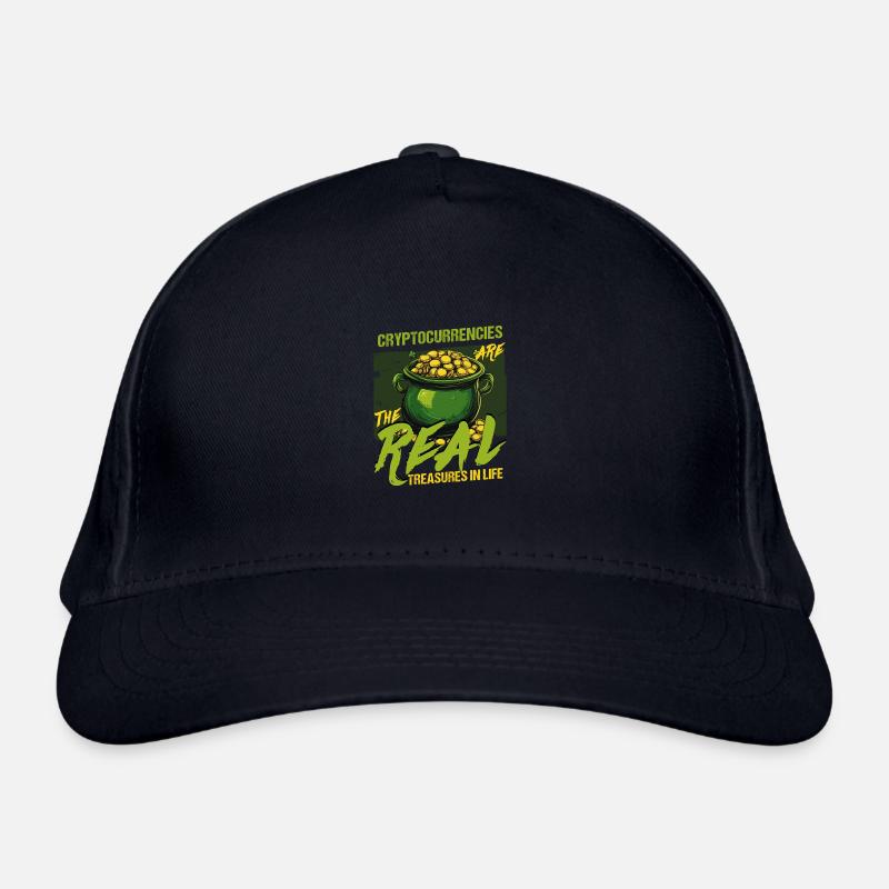 St. Patricks Day Kryptowährungen sind die echten Bio-Baseballkappe