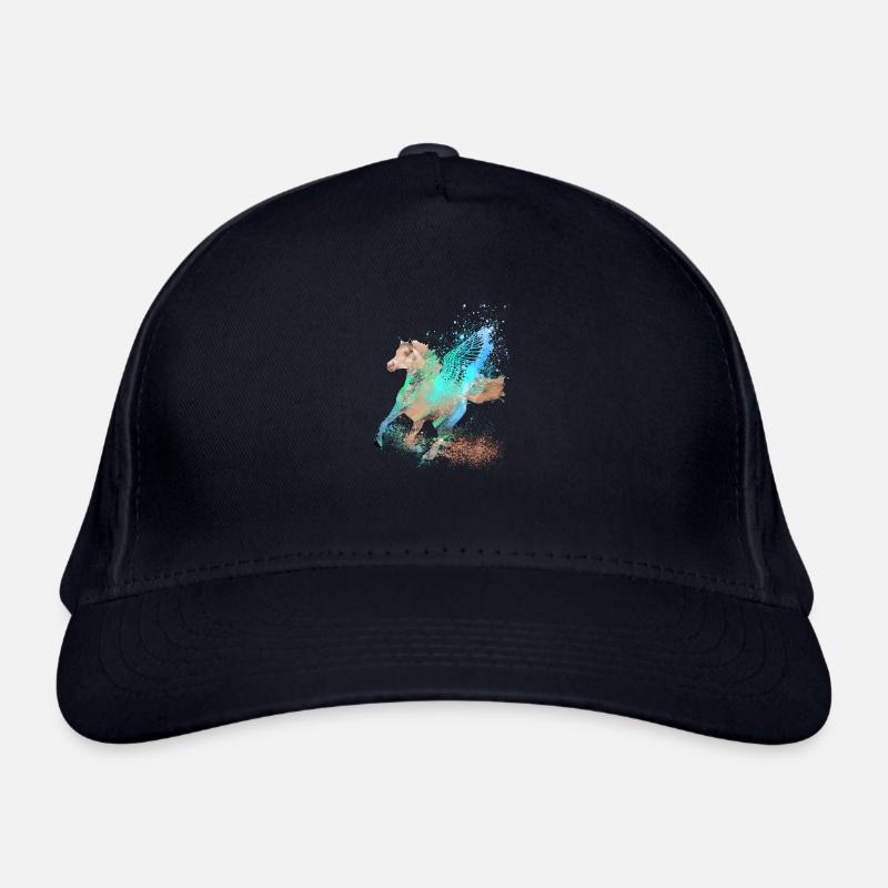 cheval volant, cheval avec des ailes, cheval, graffiti Casquette classique bio