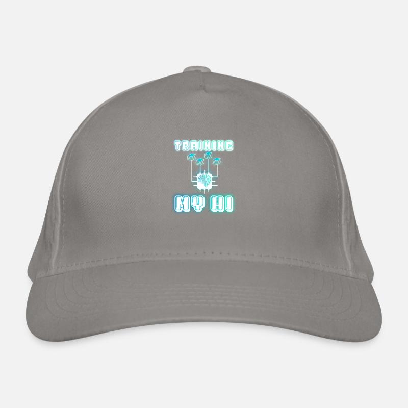 TRAINING MY HI (Human Intelligence) Organic Baseball Cap
