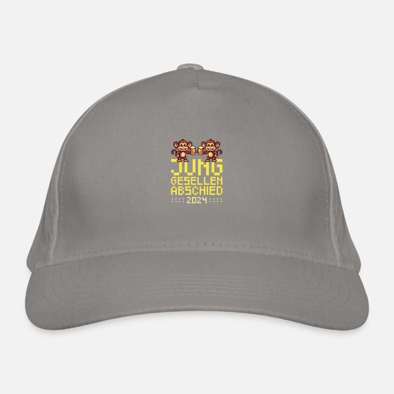 Monkey Bachelor Party 2024 Party Organic Baseball Cap