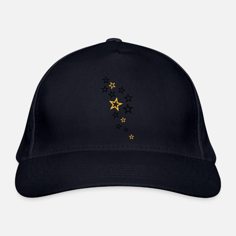 sterne Bio-Baseballkappe