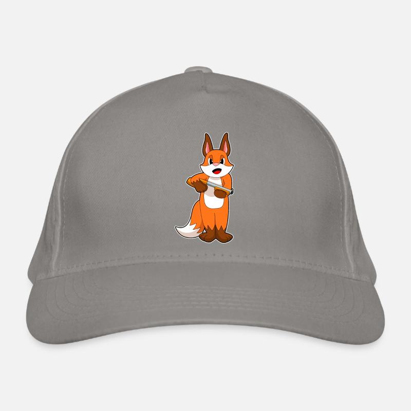 Fuchs Schrotflinte Bio-Baseballkappe