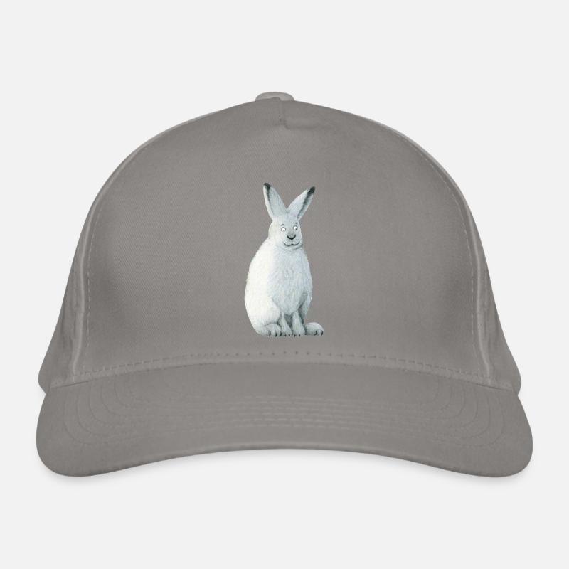 Arctic hare Organic Baseball Cap