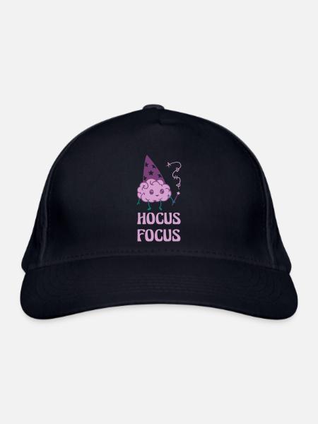 hocus focus ADHS, ADHD - Bio-Baseballkappe - Navy