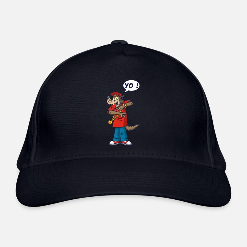 Wolf-Rapper Bio-Baseballkappe