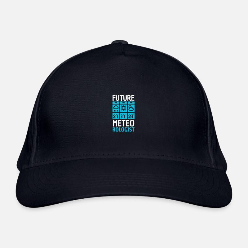 Jeu de mots météorologique pour météorologue Casquette classique bio